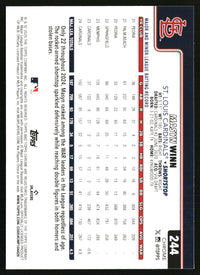 Masyn Winn #244 2025 Topps Chrome