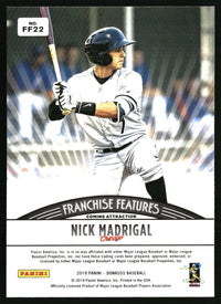 Jose Altuve / Nick Madrigal #FF22 2019 Donruss Franchise Features Vector