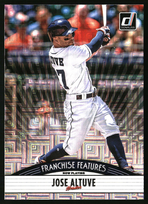 Jose Altuve / Nick Madrigal #FF22 2019 Donruss Franchise Features Vector