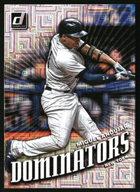 Miguel Andujar #D7 2019 Donruss Dominators Vector
