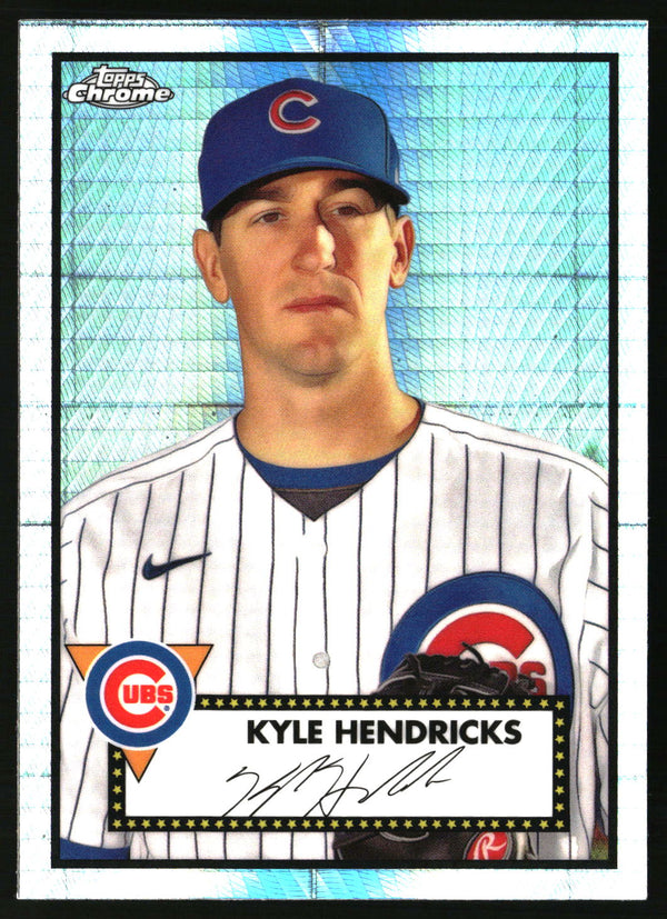 Kyle Hendricks #364 2021 Topps Chrome Platinum Anniversary Prism Refractor