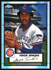 Fergie Jenkins #540 2021 Topps Chrome Platinum Anniversary Prism Refractor