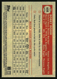 Bobby Doerr #635 2021 Topps Chrome Platinum Anniversary