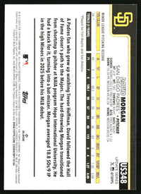 David Morgan #US348 2025 Topps Update Silver Foilboard