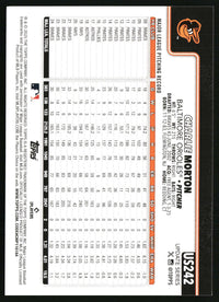Charlie Morton #US242 2025 Topps Update Rainbow Foil