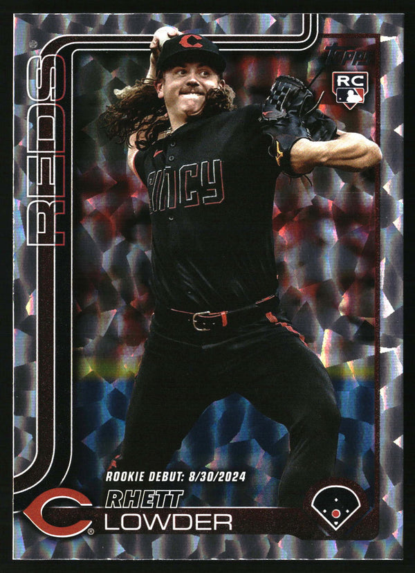 Rhett Lowder #US318 2025 Topps Update Silver Foilboard