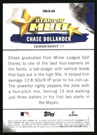 Chase Dollander #SMLB-68 2025 Topps Update Stars of MLB