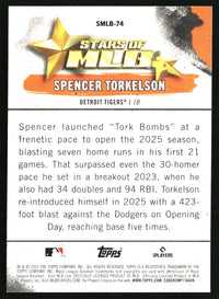 Spencer Torkelson #SMLB-74 2025 Topps Update Stars of MLB