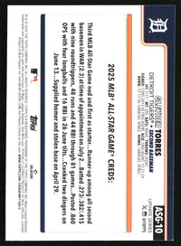 Gleyber Torres #ASG-10 2025 Topps Update 2025 All-Star Game