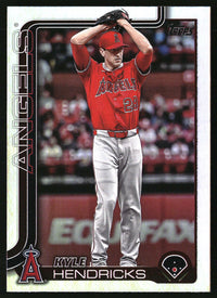 Kyle Hendricks #US136 2025 Topps Update Rainbow Foil