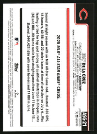 Elly De La Cruz #ASG-21 2025 Topps Update 2025 All-Star Game