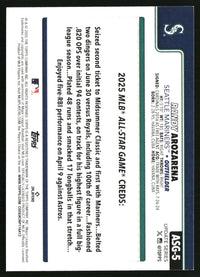 Randy Arozarena #ASG-5 2025 Topps Update 2025 All-Star Game