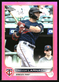 Trevor Larnach #88 2022 Topps Chrome Pink Refractor