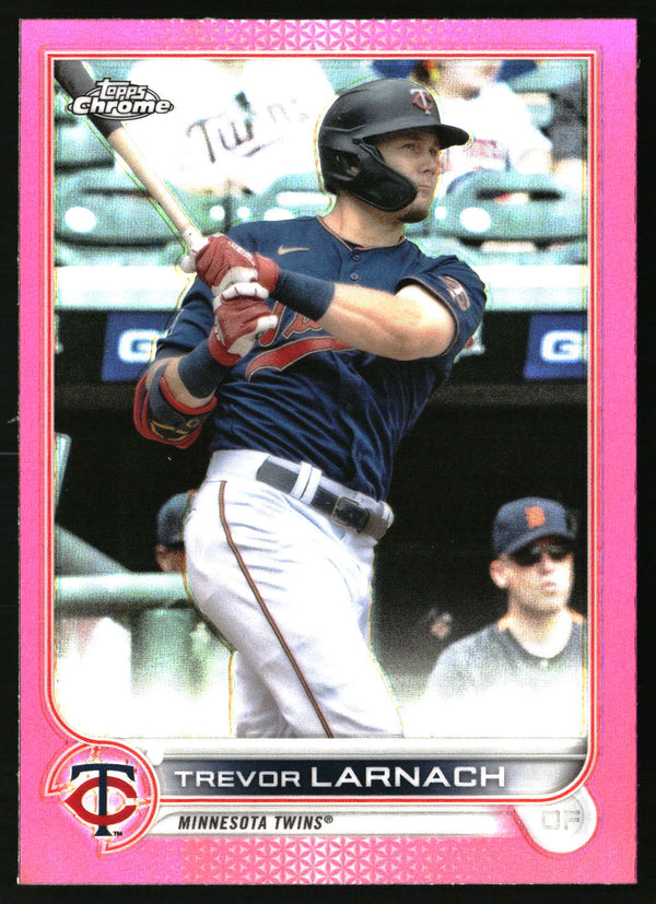 Trevor Larnach #88 2022 Topps Chrome Pink Refractor