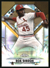 Bob Gibson #DGC-50 2022 Topps Chrome Update Diamond Greats Die Cuts