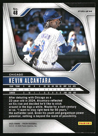 Kevin Alcantara #48 2025 Panini Prizm Blue Ice Prizms