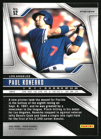 Paul Konerko #52 2025 Panini Prizm Blue Ice Prizms