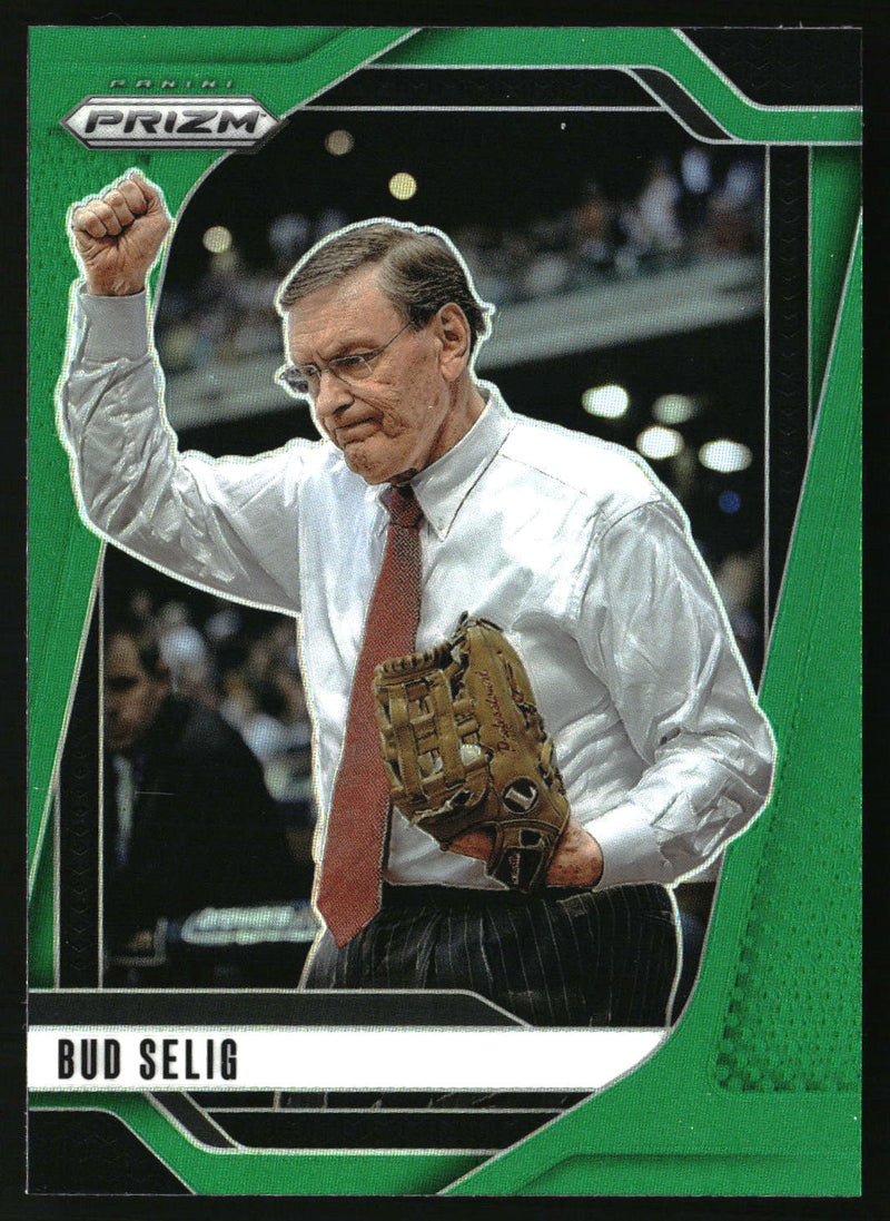 Bud Selig #131 2025 Panini Prizm Green Prizms