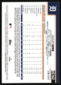 Bailey Horn #US162 2025 Topps Update Silver Foilboard