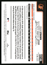 Kade Strowd #US146 2025 Topps Update Holo Foil