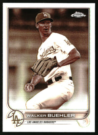 Walker Buehler #123 2022 Topps Chrome Sepia Refractor
