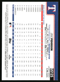 Joc Pederson #US125 2025 Topps Update Rainbow Foil