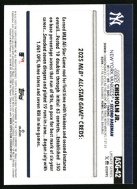 Jazz Chisholm Jr. #ASGC-22 2025 Topps Chrome Update 2025 All-Star Game
