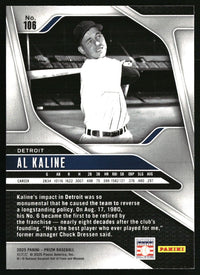 Al Kaline #106 2025 Panini Prizm
