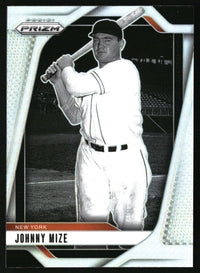 Johnny Mize #113 2025 Panini Prizm Silver Prizms