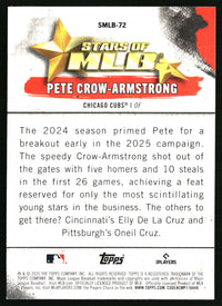 Pete Crow-Armstrong #SMLB-72 2025 Topps Update Stars of MLB