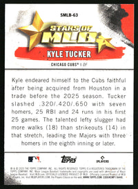 Kyle Tucker #SMLB-63 2025 Topps Update Stars of MLB