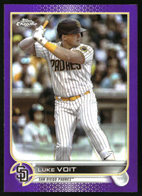 Luke Voit #USC82 2022 Topps Chrome Update Purple Refractor
