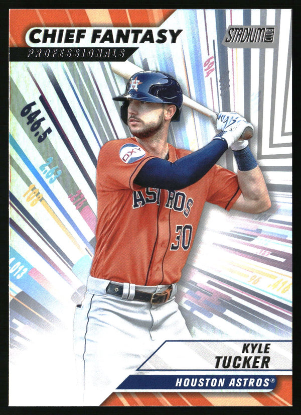 Kyle Tucker #CFPRO-7 2024 Stadium Club Chief Fantasy Professionals