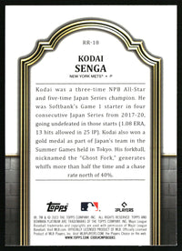 Kodai Senga #RR-18 2023 Bowman Platinum Renowned Rookies