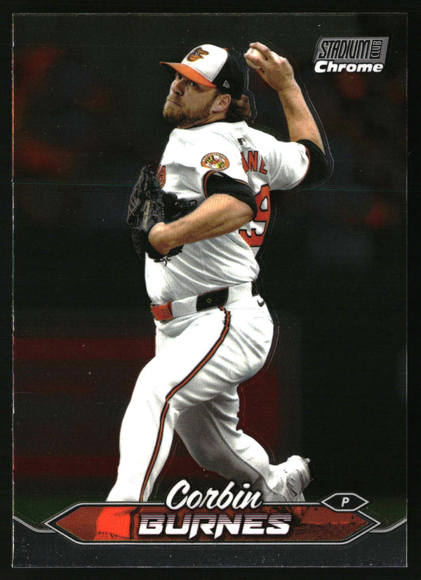 Corbin Burnes #143 2024 Stadium Club Chrome