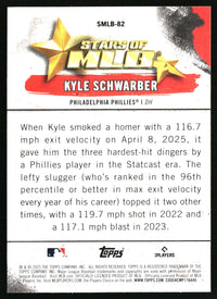 Kyle Schwarber #SMLB-82 2025 Topps Update Stars of MLB