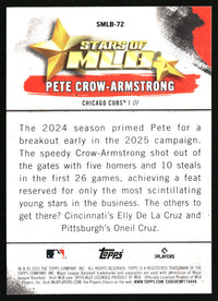 Pete Crow-Armstrong #SMLB-72 2025 Topps Update Stars of MLB