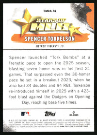 Spencer Torkelson #SMLB-74 2025 Topps Update Stars of MLB