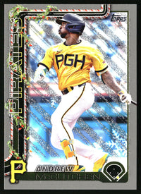 Andrew McCutchen #H79 2025 Topps Holiday Silver Glitter Holiday