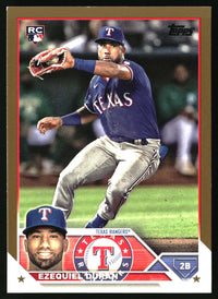 Ezequiel Duran #286 2023 Topps Gold