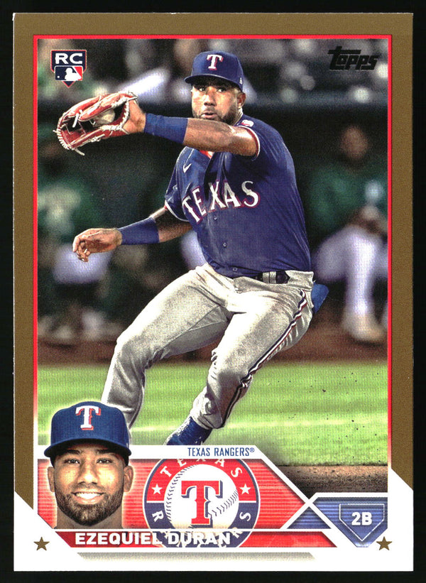 Ezequiel Duran #286 2023 Topps Gold