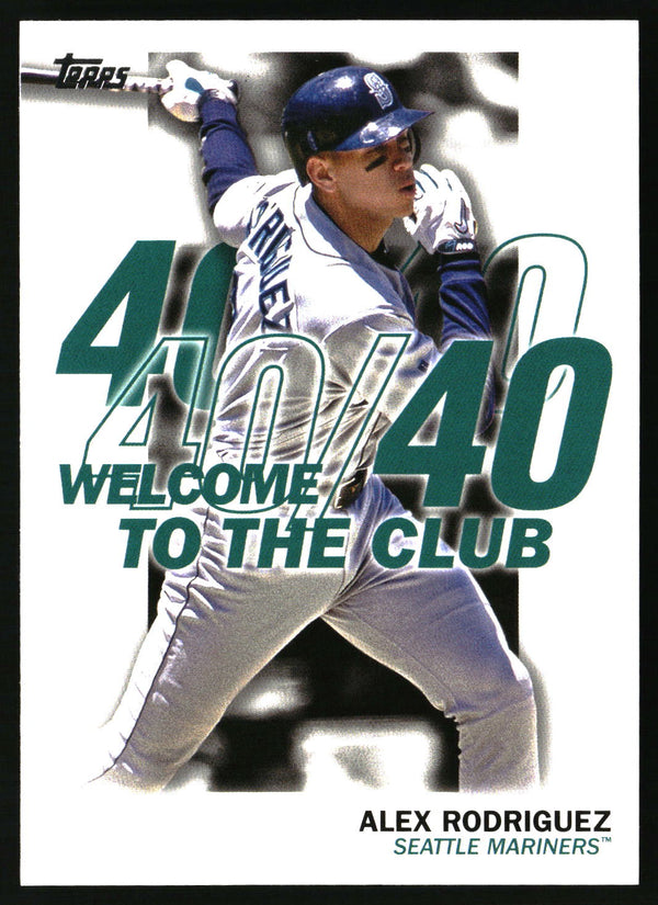 Alex Rodriguez #WC-4 2023 Topps Welcome to the Club