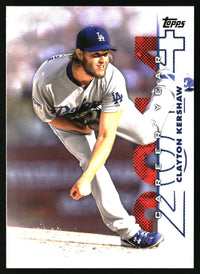 Clayton Kershaw #CY-1 2022 Topps UK Edition Career Year