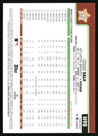 Chris Sale #H98b 2025 Topps Holiday
