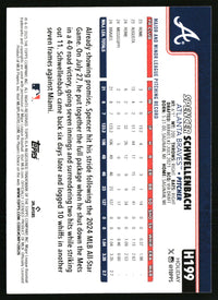 Spencer Schwellenbach #H199 2025 Topps Holiday Gold Holiday Lights