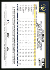 Sal Frelick #H112 2025 Topps Holiday Gold Holiday Lights