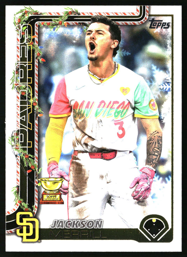 Jackson Merrill #H30 2025 Topps Holiday