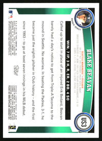 Blake Beavan #US3 2011 Topps Update