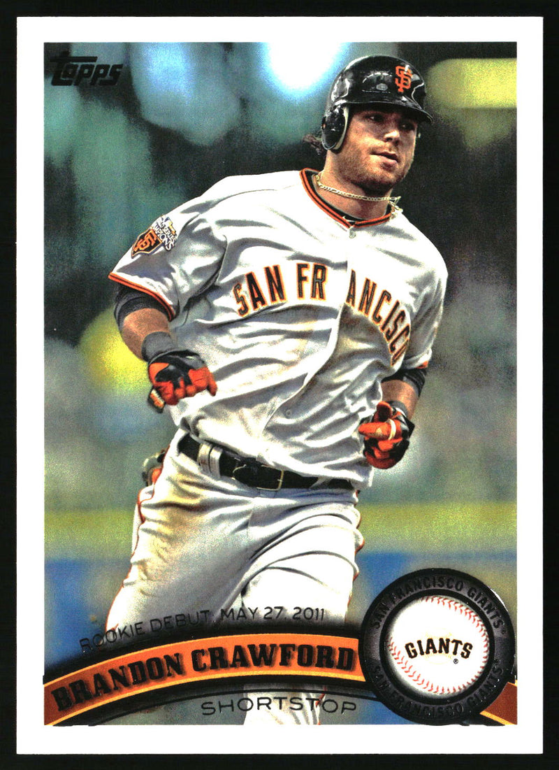 Brandon Crawford #US136 2011 Topps Update