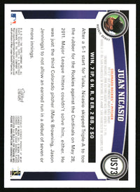 Juan Nicasio #US73 2011 Topps Update